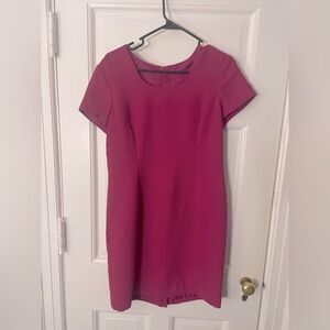 Elegant Magenta Dress